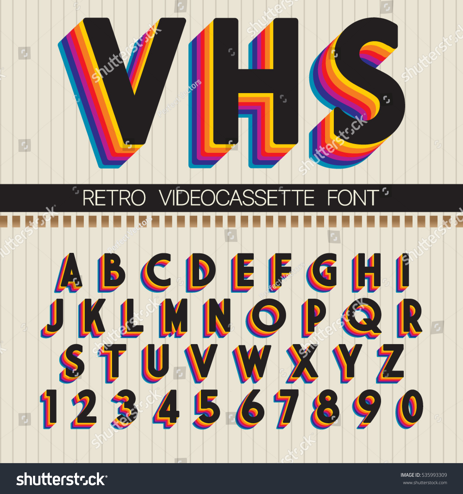 90s retro font Stock Vectors, Images & Vector Art Shutterstock.