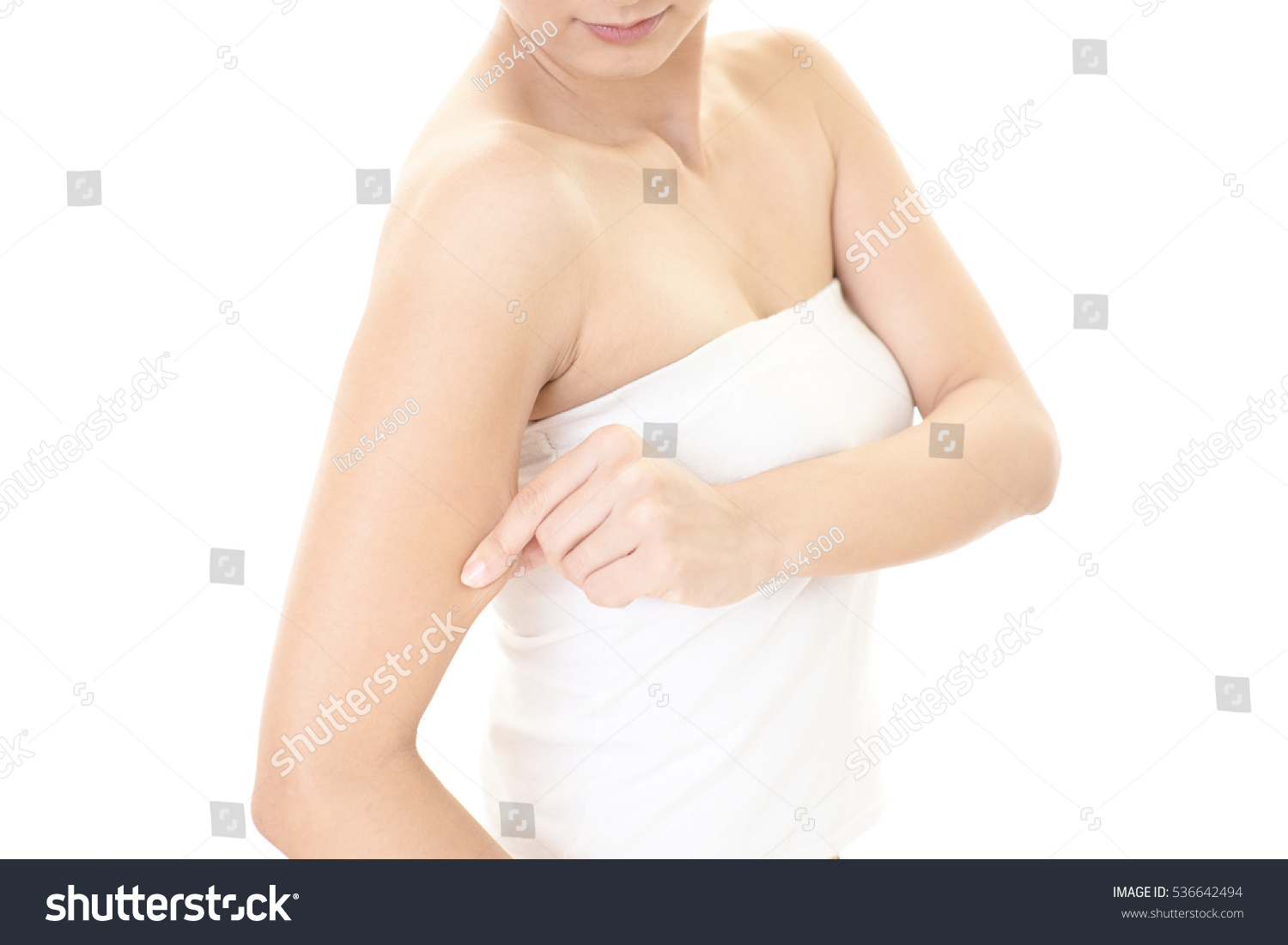 female upper arm