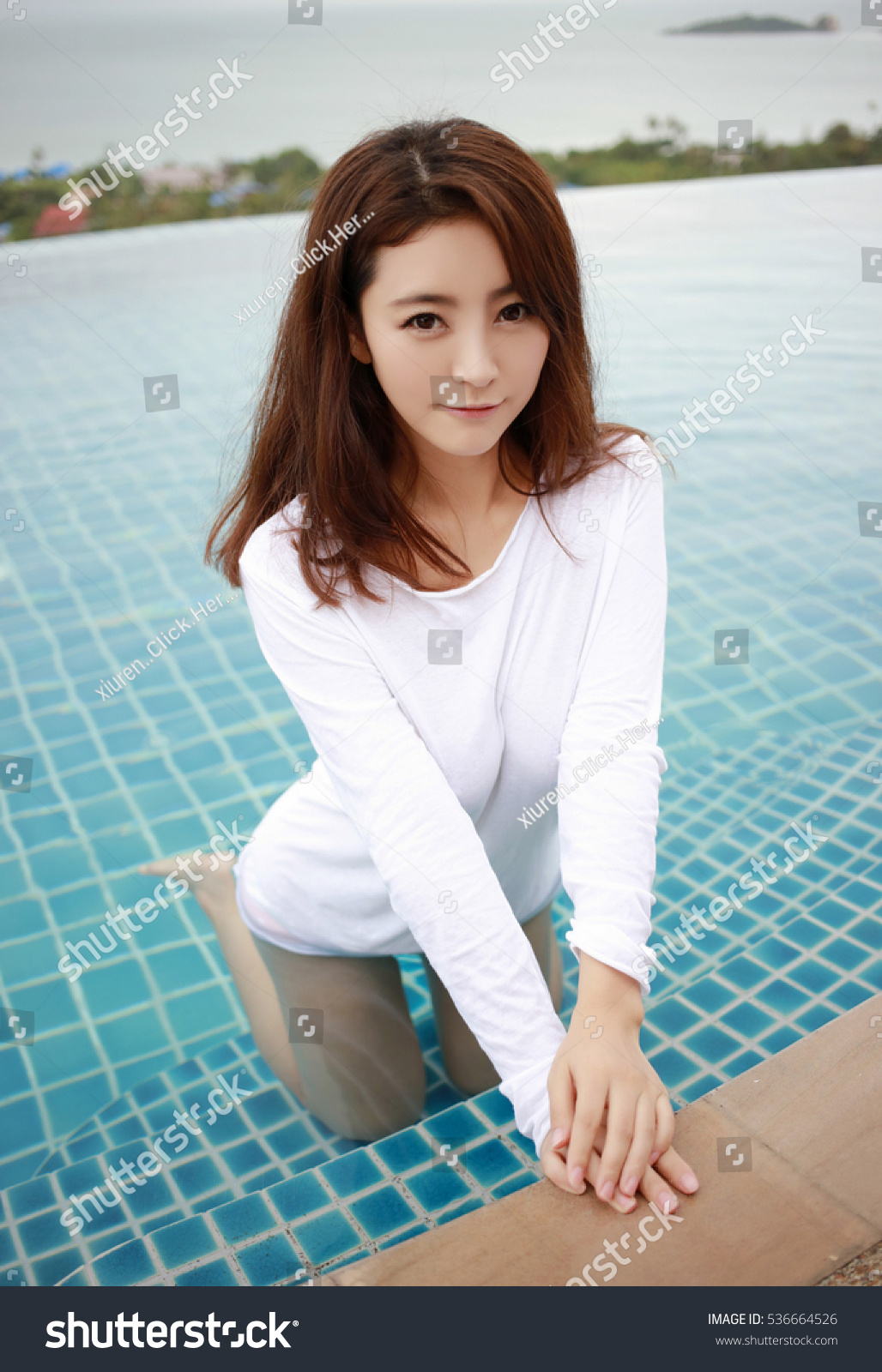 Sexy Asian Girl Japanese Beautiful Woman Stock Photo 536664526 Shutterstock