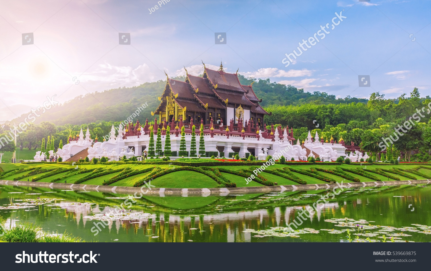 Royal Flora Ratchaphruek Park Chiang Mai Stock Fotografie Shutterstock