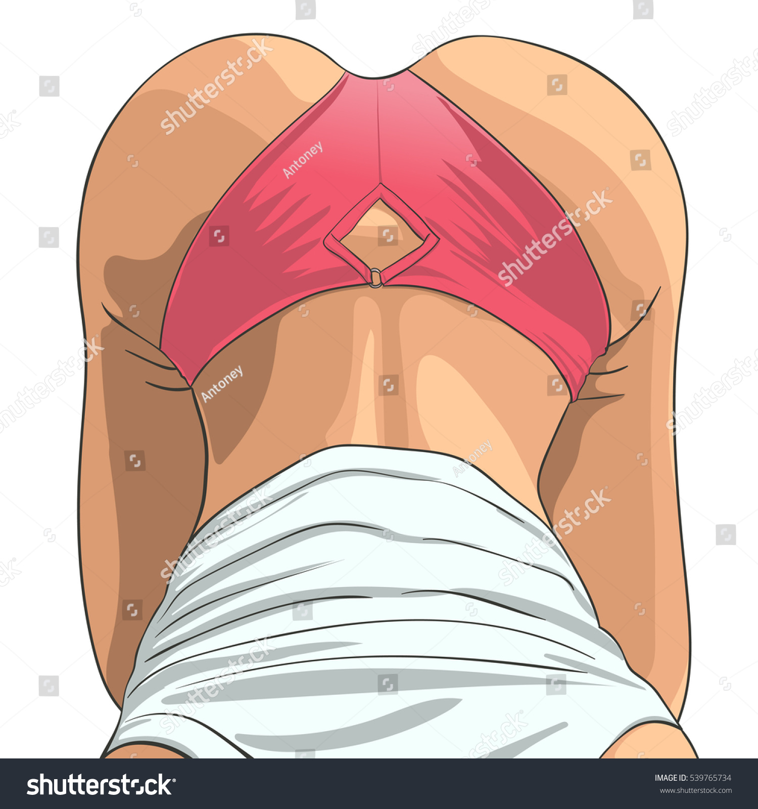 Sexy Cartoon Ass