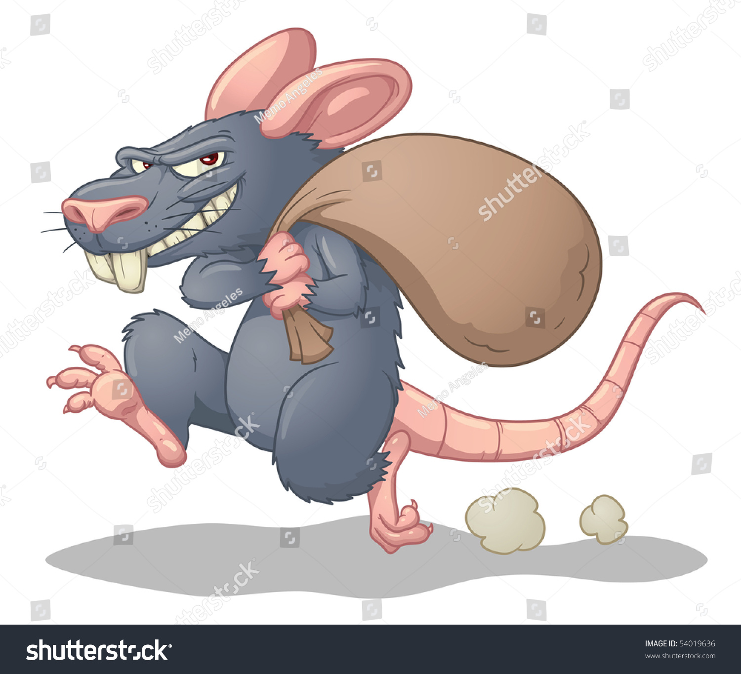 Крыса с мешком