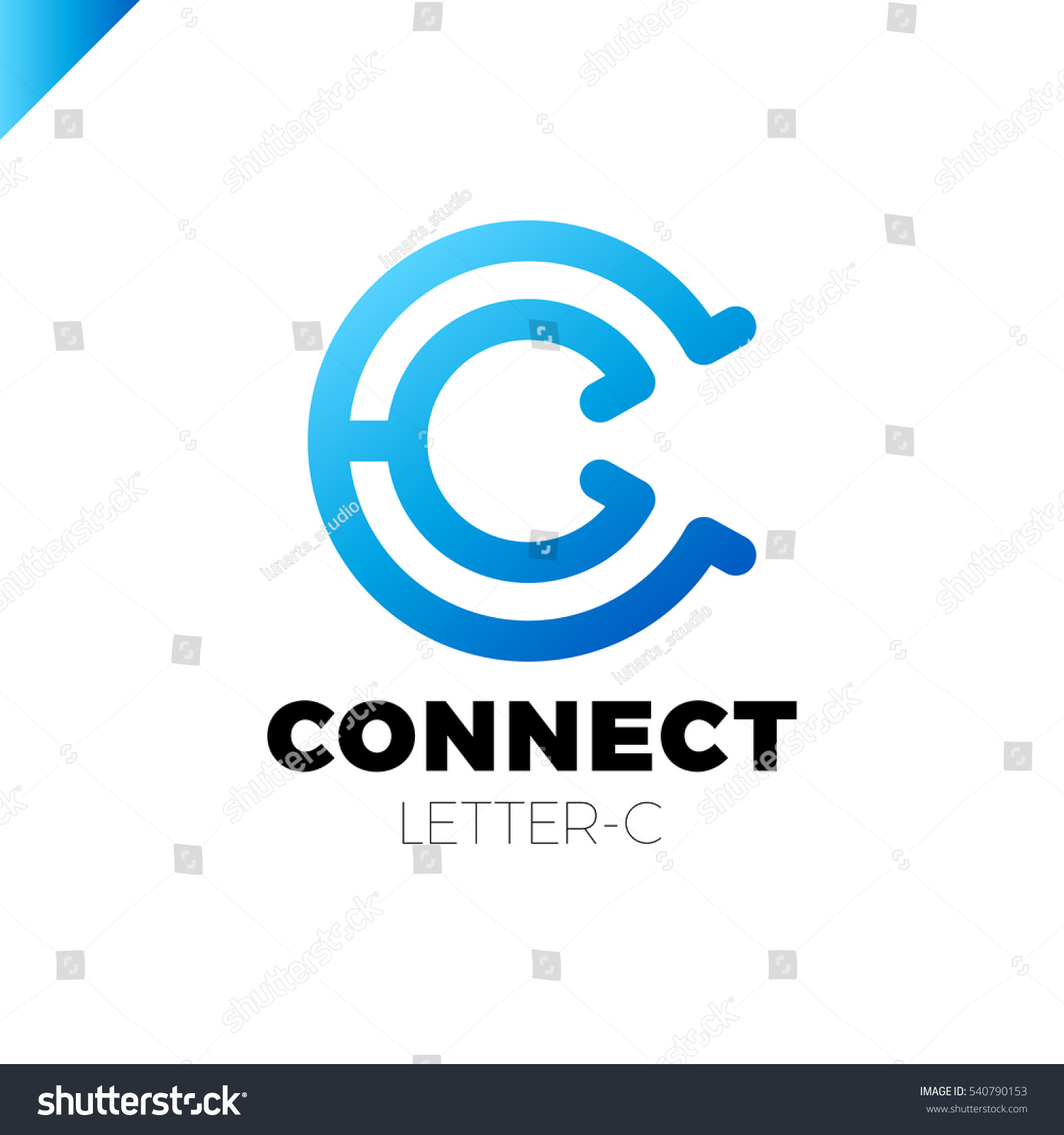 Letter C Logo Icon Design Template Stock Vector (Royalty Free ...