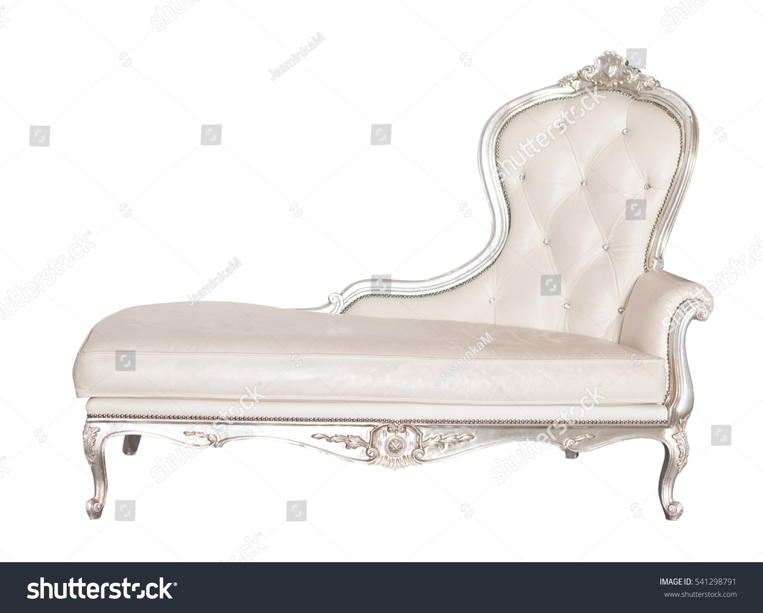 Elegant White Sofa Isolated On White Stock Photo 541298791 | Shutterstock