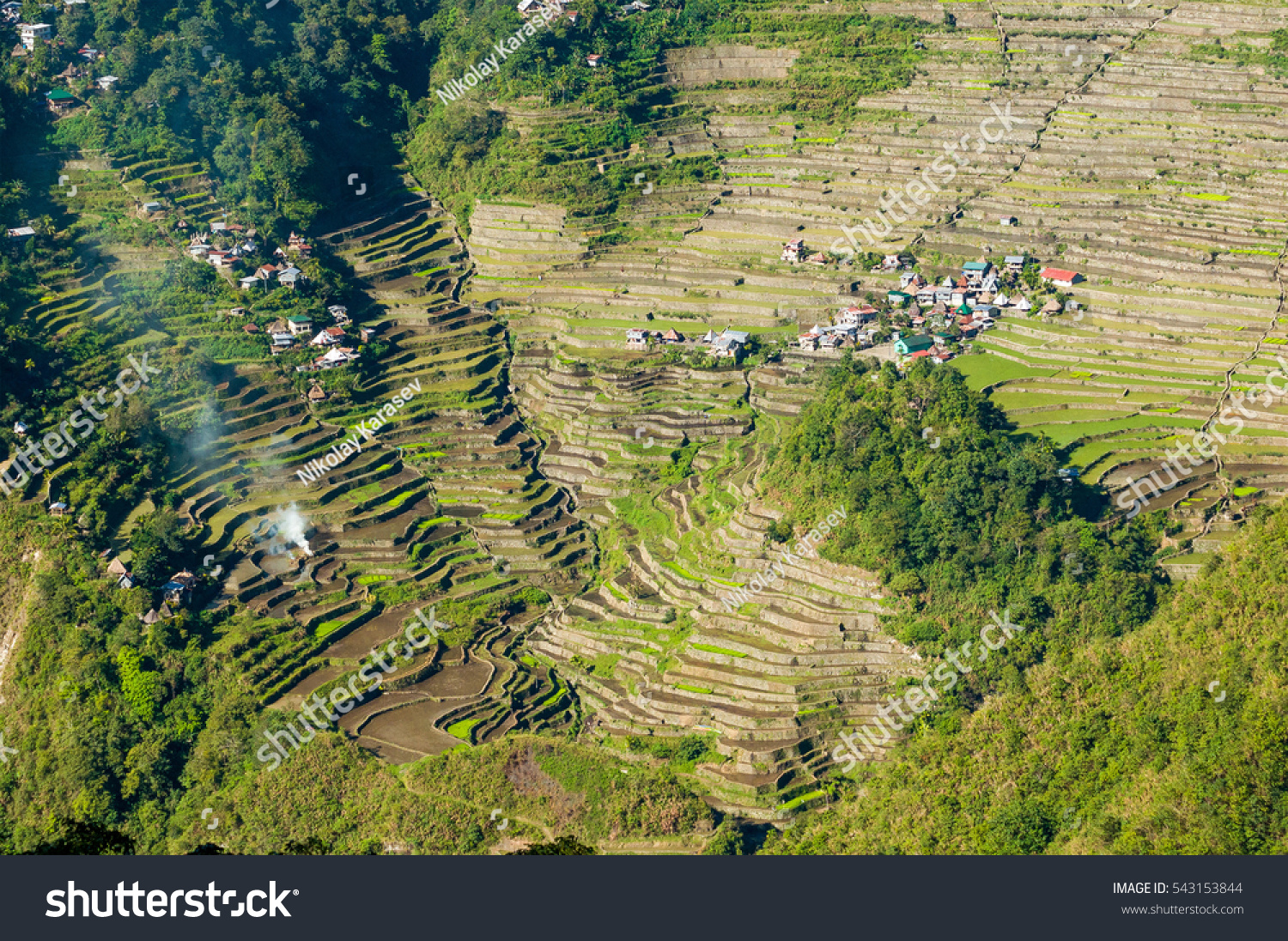 Batad Rice Terraces Ifugao Province Philippines Stock Photo 543153844 ...