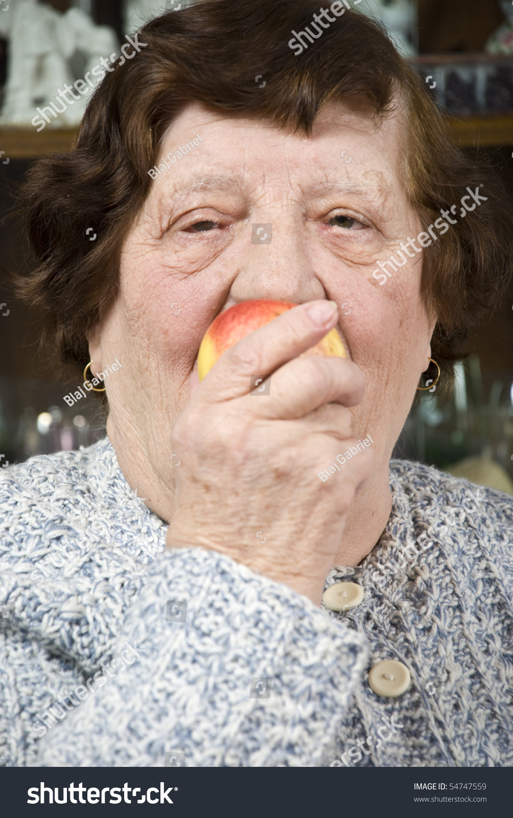Granny Swallowing