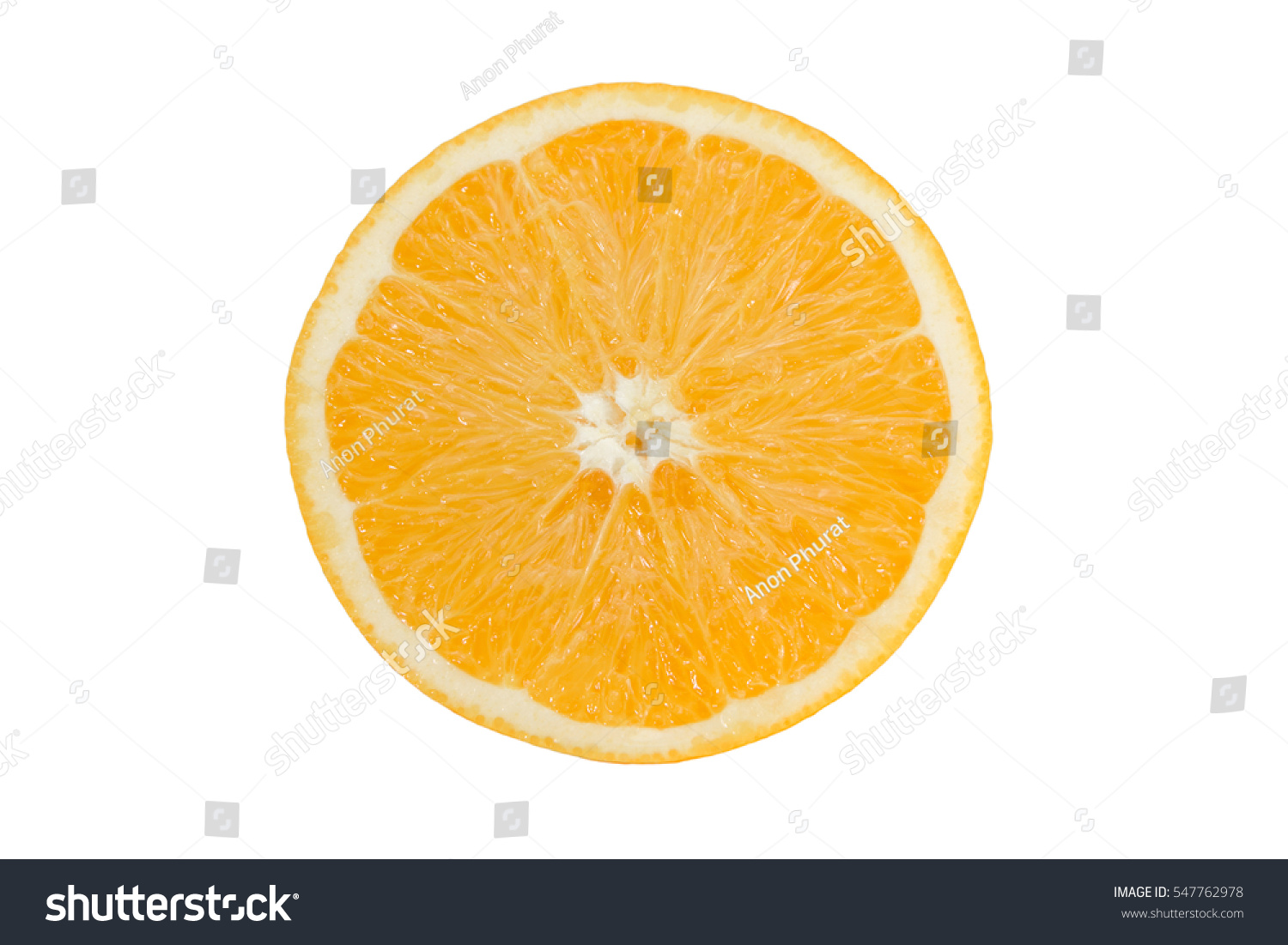 Orange Isolated On White Background Stock Photo 547762978 | Shutterstock