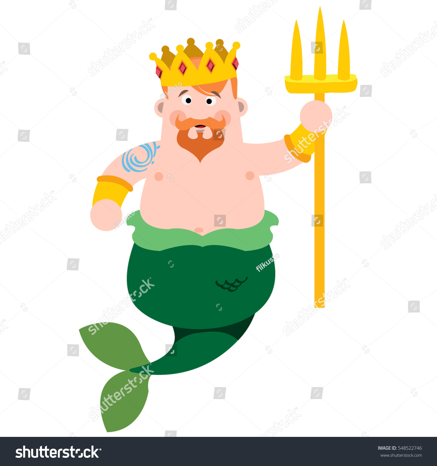 Нептун царь для детей