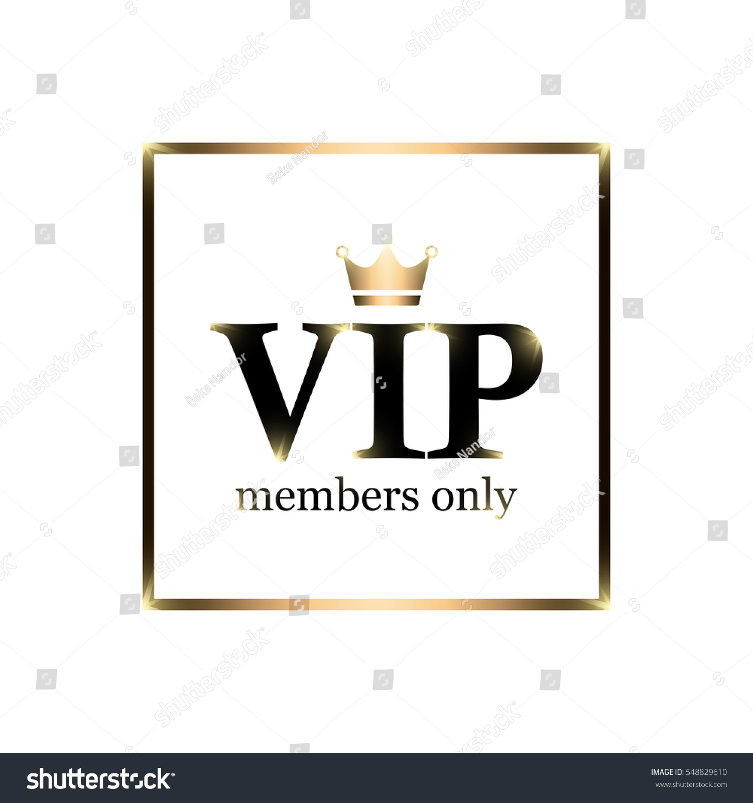 Vip Card Design Stock Vector (Royalty Free) 548829610 | Shutterstock