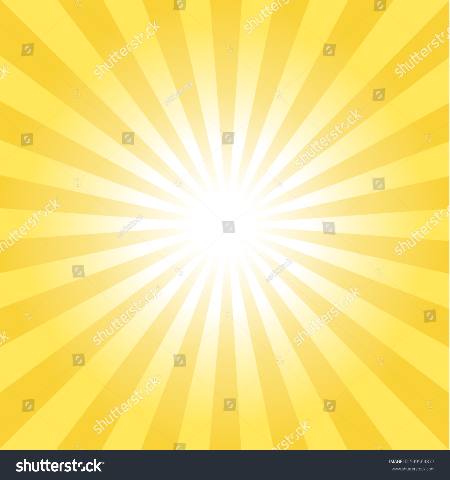 Sunburst Vector Yellow Background 스톡 벡터 로열티 프리 549564877 Shutterstock