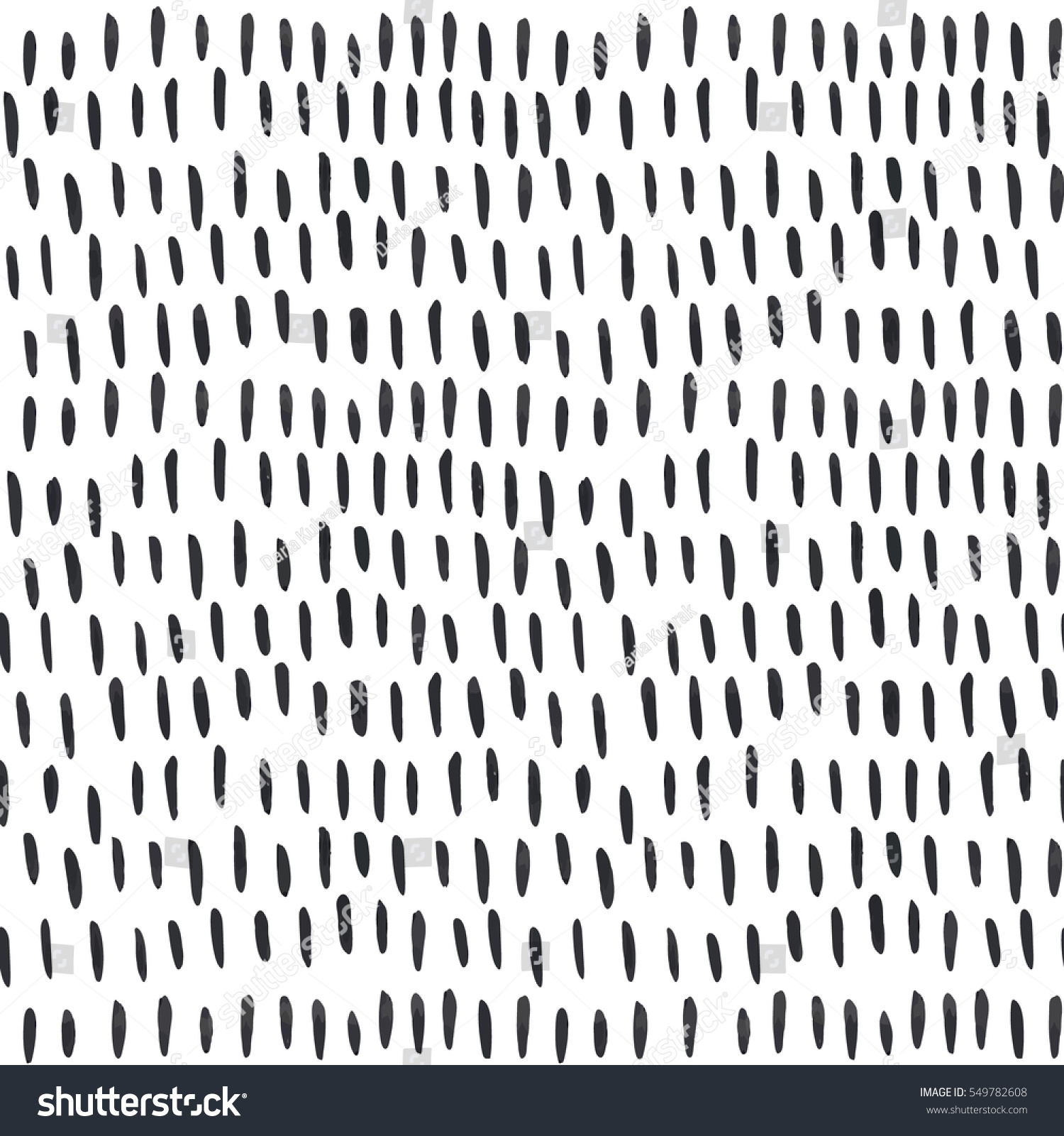 Hand Drawn Striped Seamless Pattern Short Stock Vector (Royalty Free ...