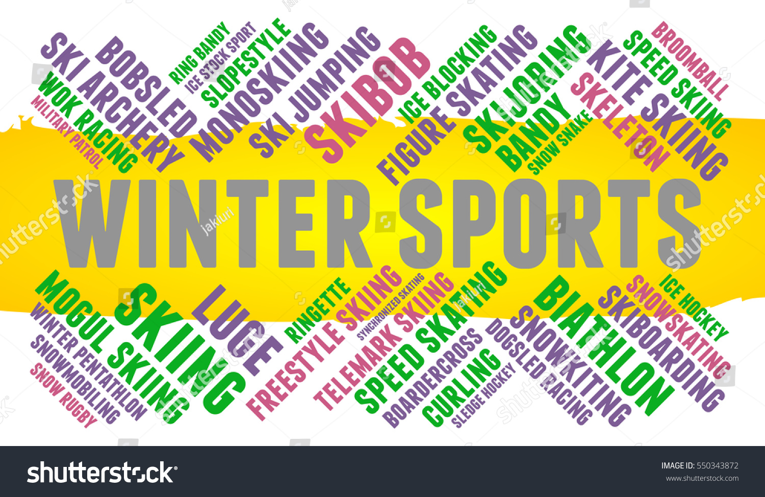 winter-sports-word-cloud-colored-font-stock-vector-royalty-free-550343872-shutterstock