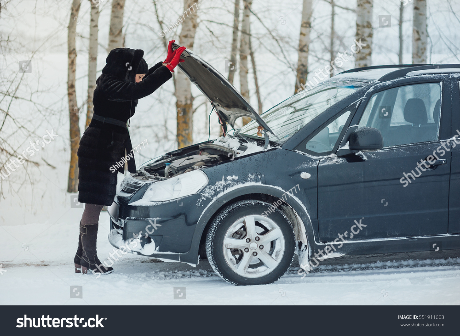 Завести автомобиль зимой
