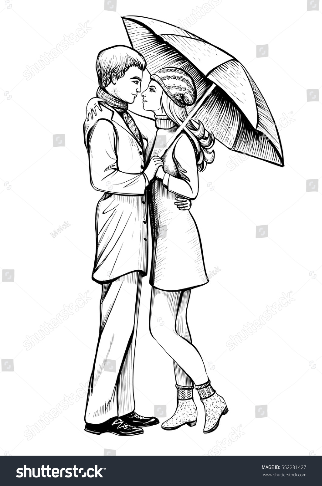 love under the umbrella