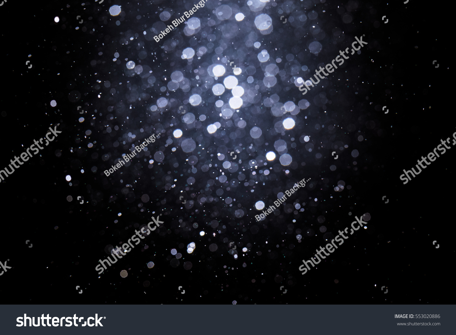 Abstract Blur Bokeh Water Texture Background Stock Photo 553020886 