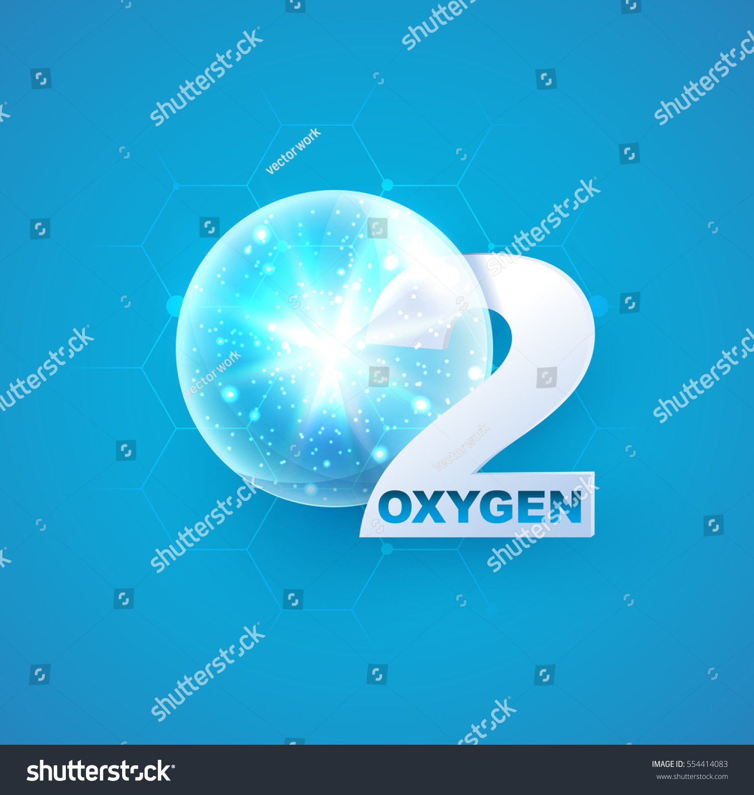 Oxygen Icons Abstract Drop Decoration Oxygen Stock Vector (Royalty Free ...