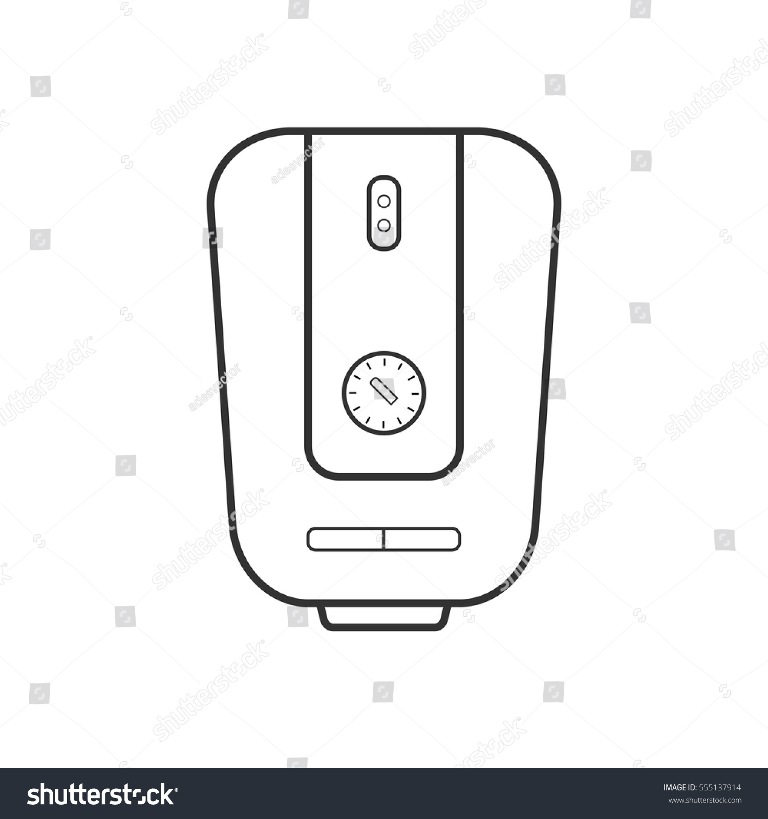 Water Heater Illustration Stock Vector Royalty Free 555137914