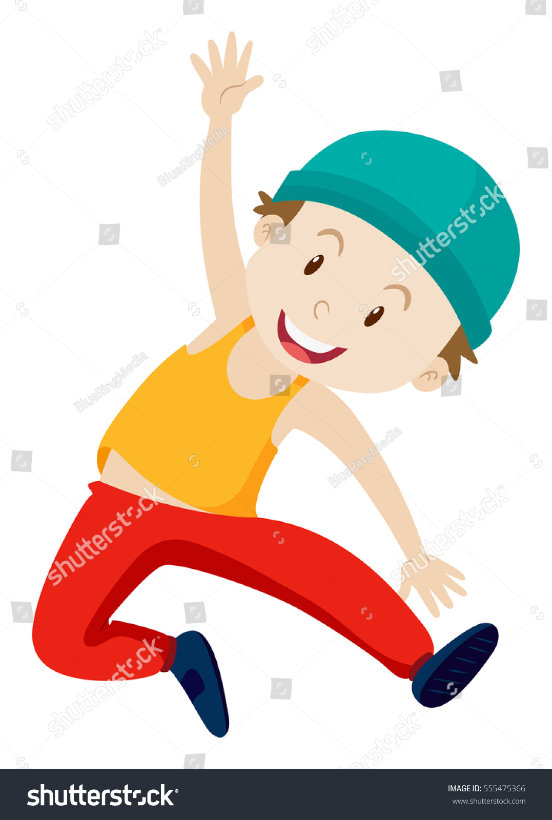 Boy Happy Face Illustration Stock Vector (royalty Free) 555475366 