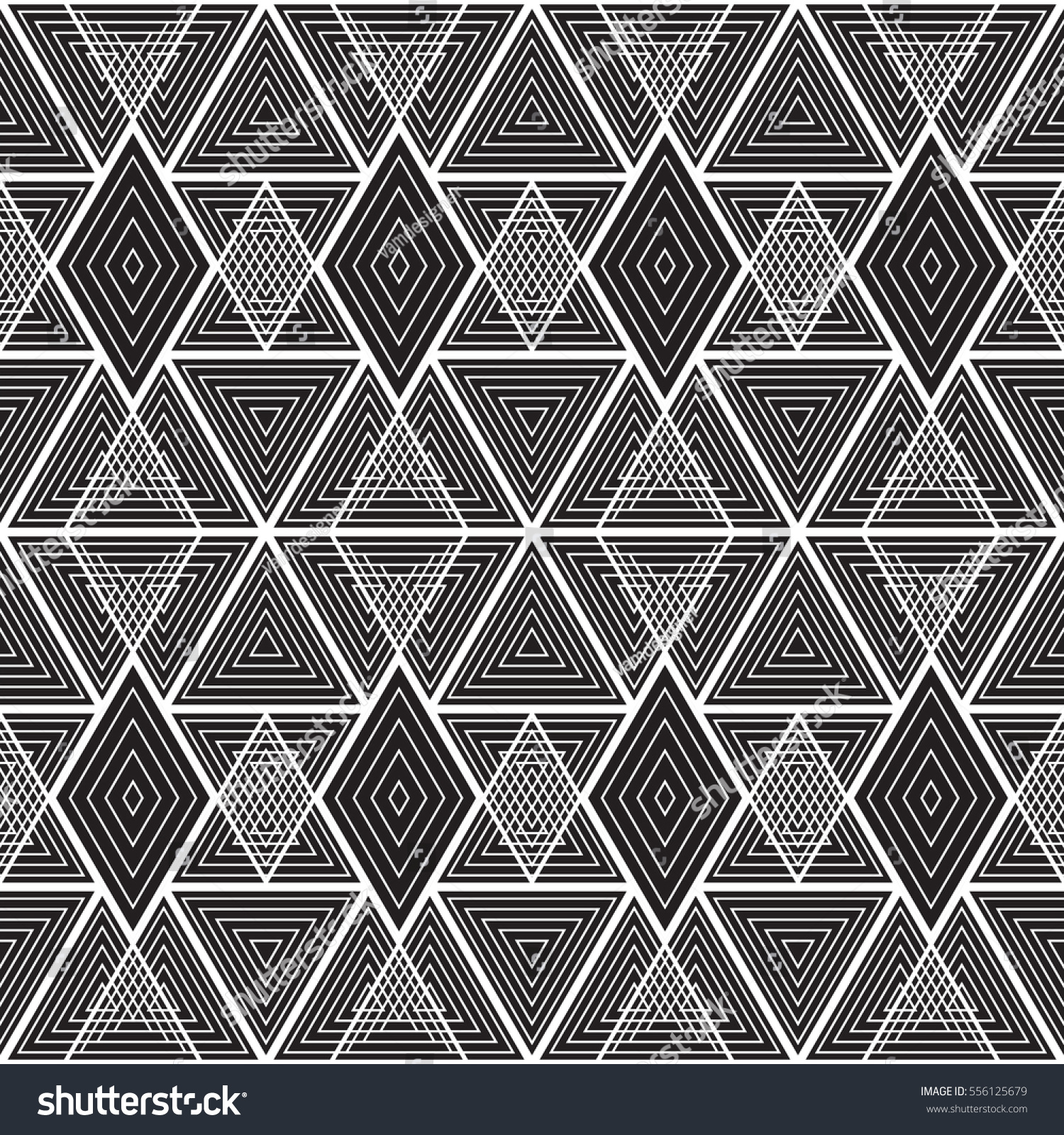 Triangular Patterns Stock Vector (Royalty Free) 556125679 | Shutterstock