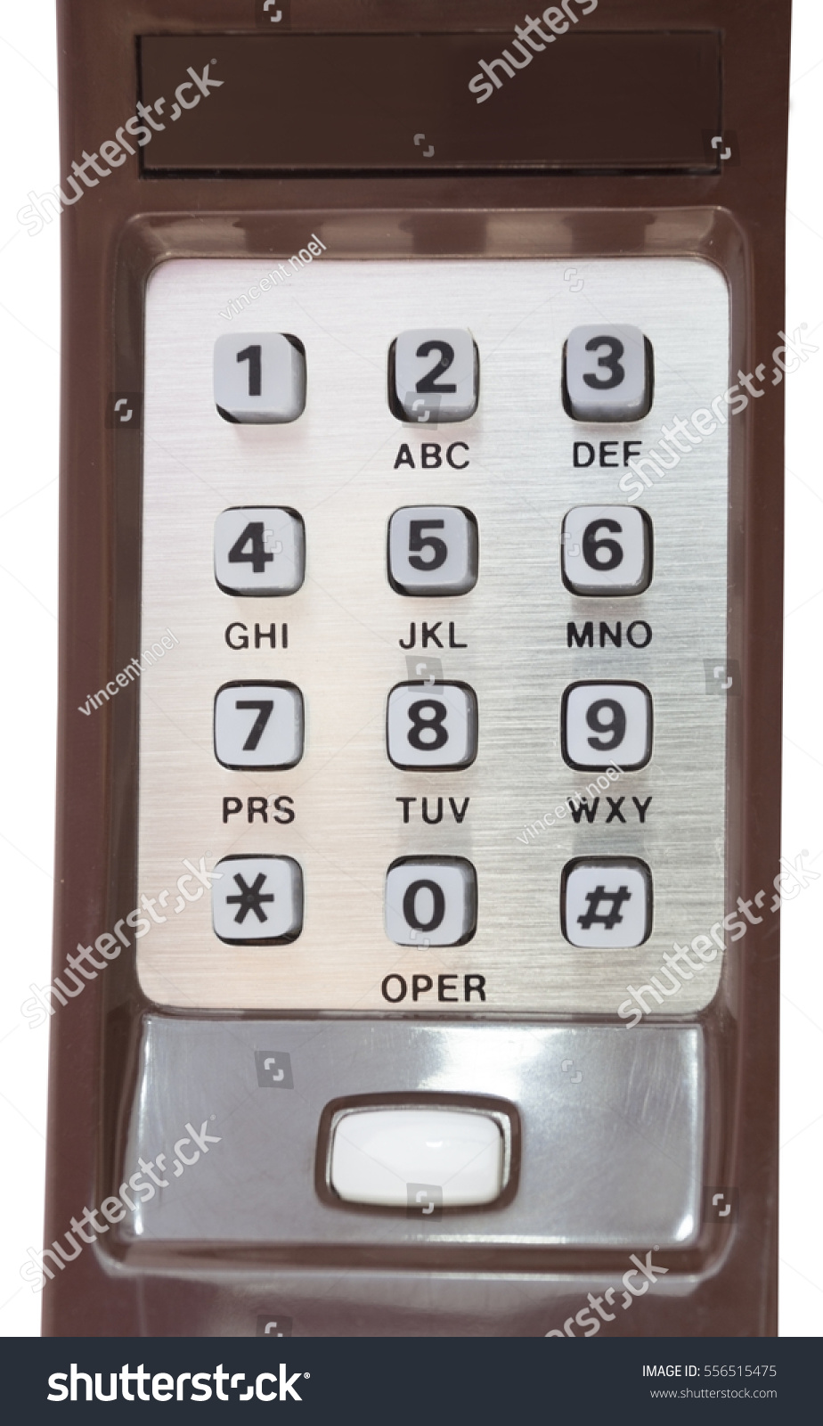 old fashioned keypad