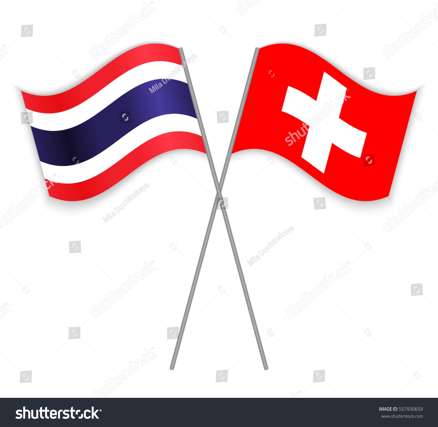 stock-vector-thai-and-swiss-crossed-flag