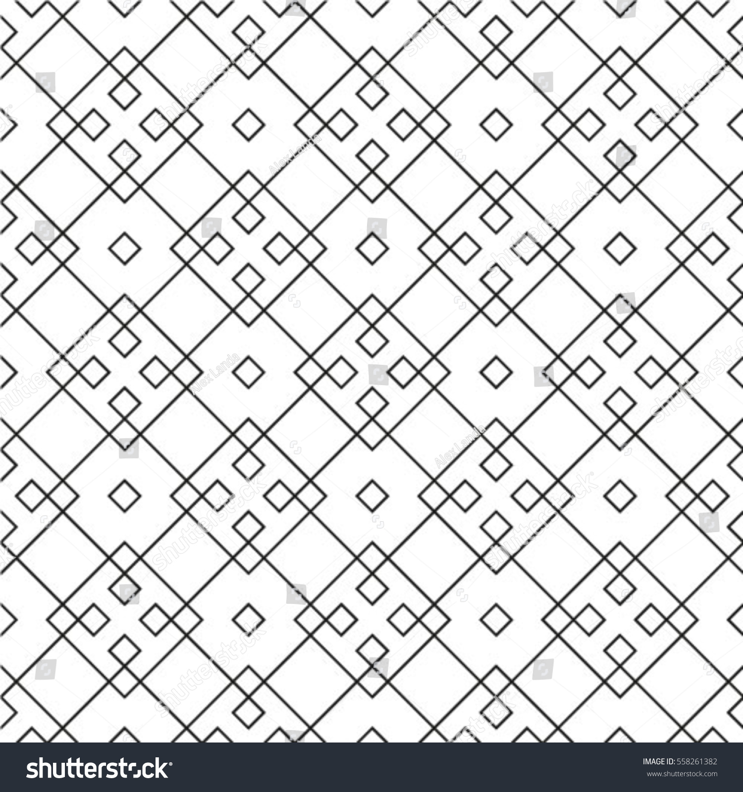 Grid Background Tiled Backdrop Geometric Pattern Stock Vector (Royalty ...