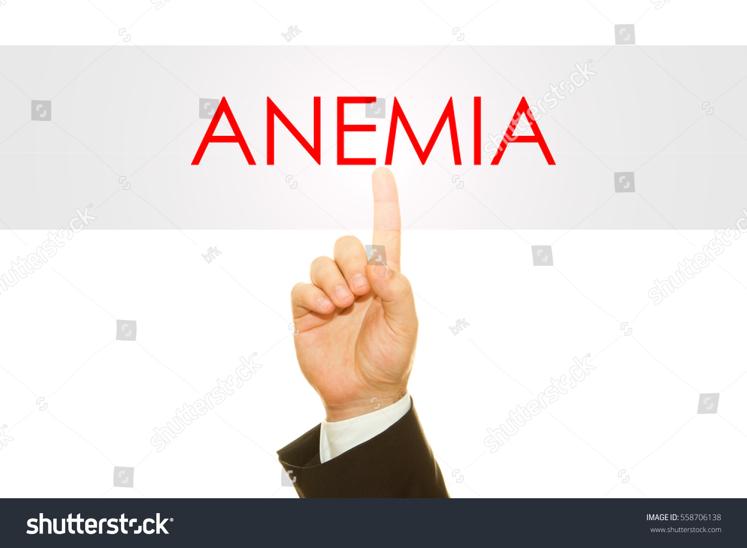 Hand Writing Anemia Word Marker On Stock Photo 558706138 | Shutterstock