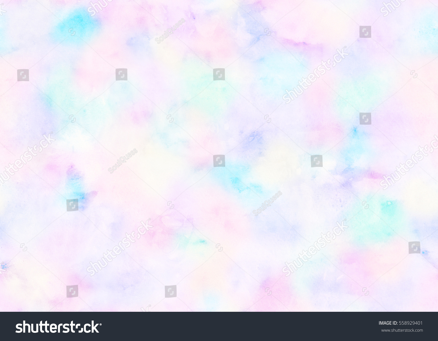 Subtle Light Watercolor Background Seamless Texture Stock Illustration ...