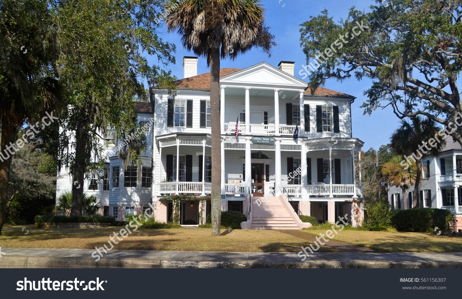 Beautiful Historic Cuthbert House Beaufort South Stock Photo 561156307 ...