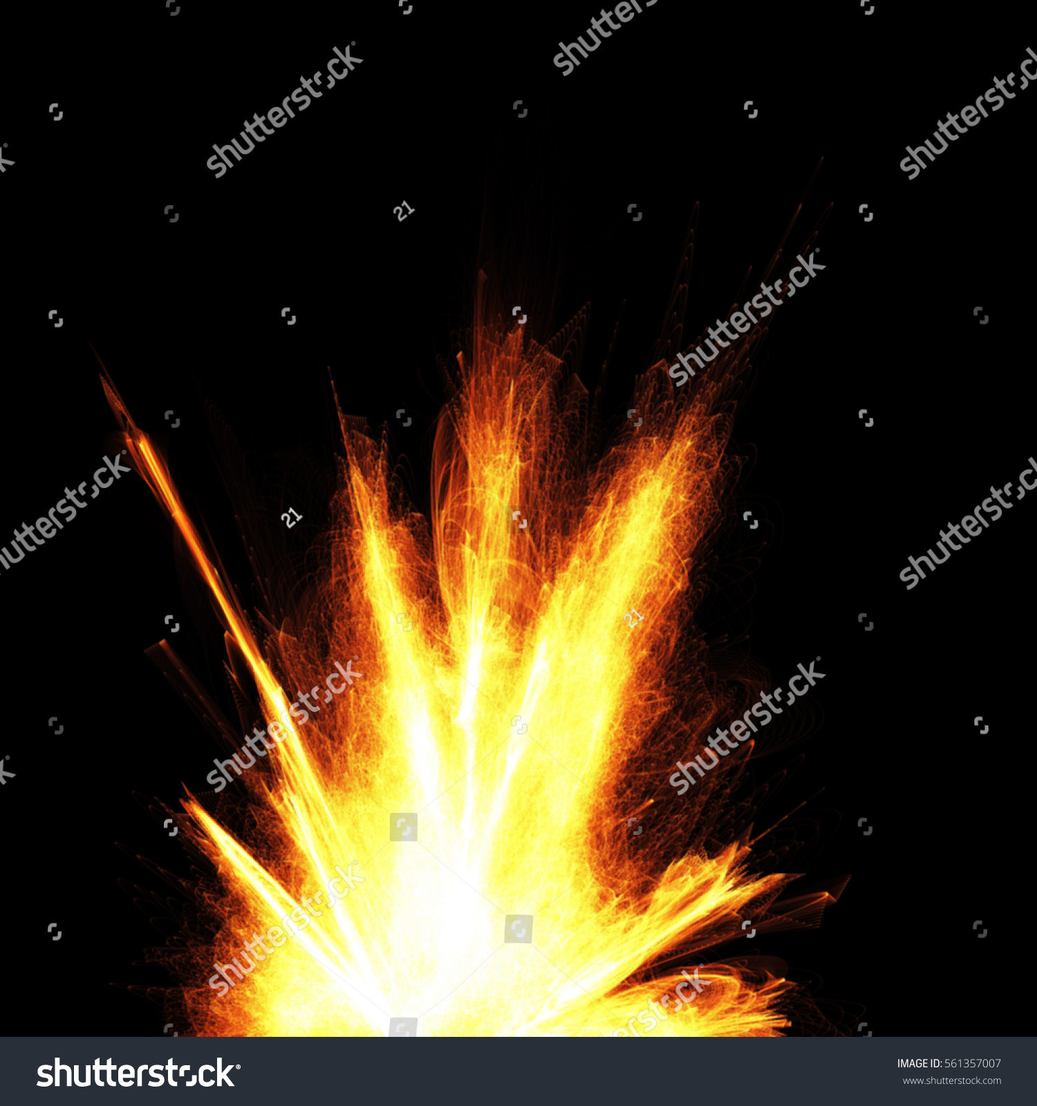 Particles Sparks Lens Flare Effect Stock Illustration 561357007 ...