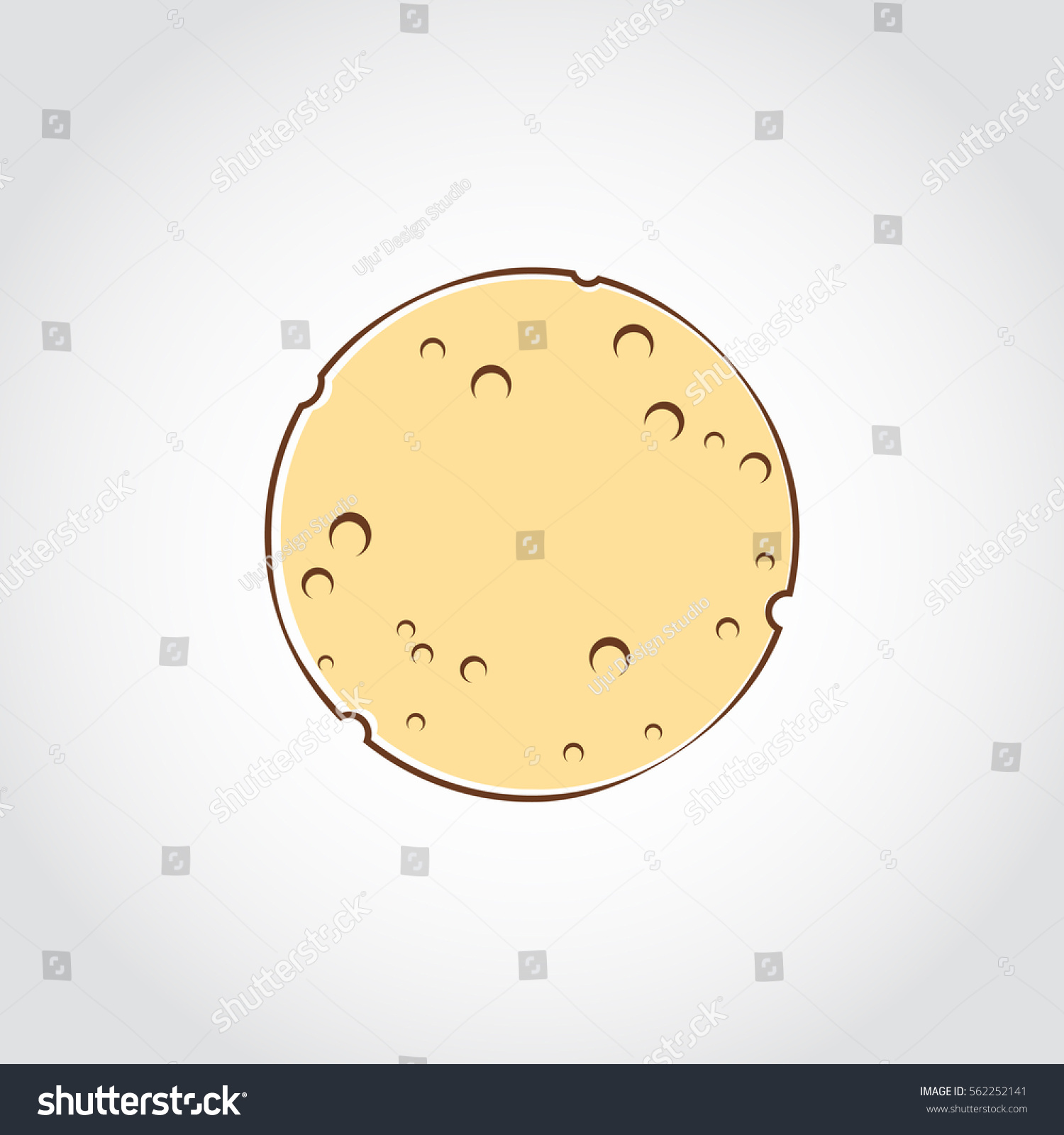 Cheese Biscuit Vector Illustrator Eps10 Stock Vector (Royalty Free ...