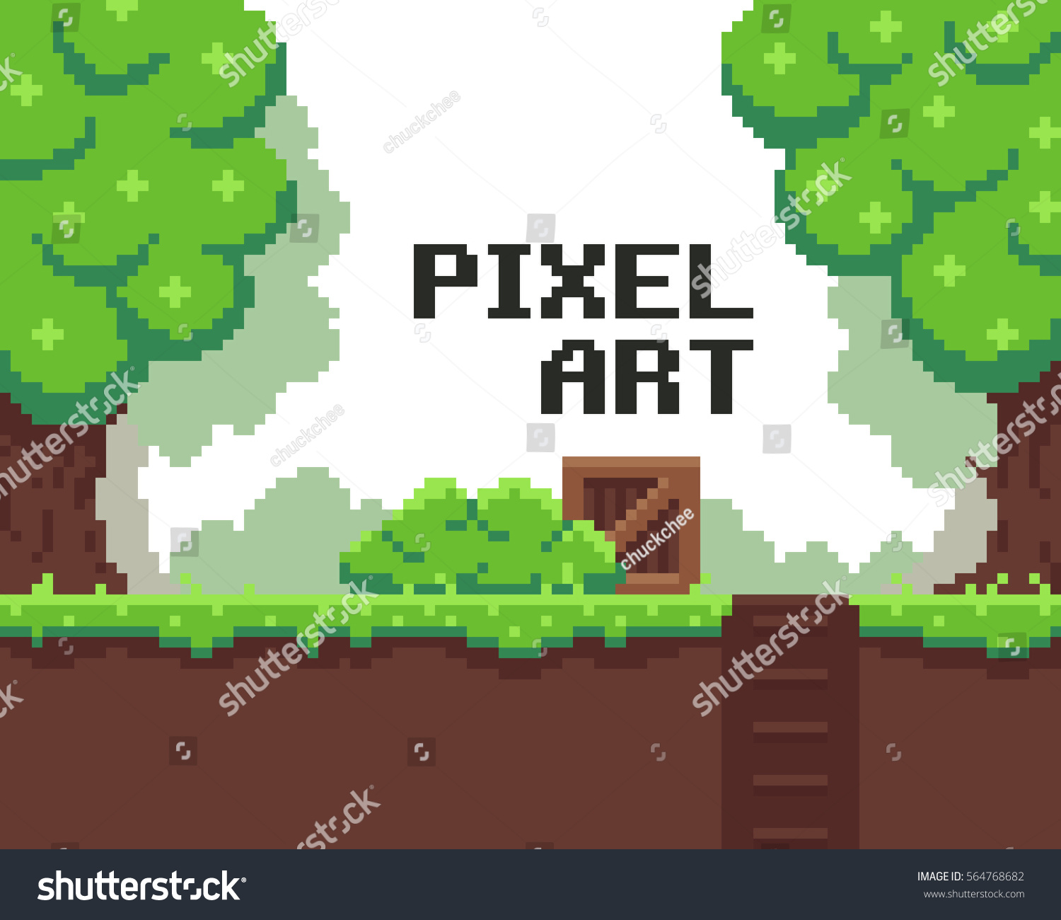Грязь Pixel Art