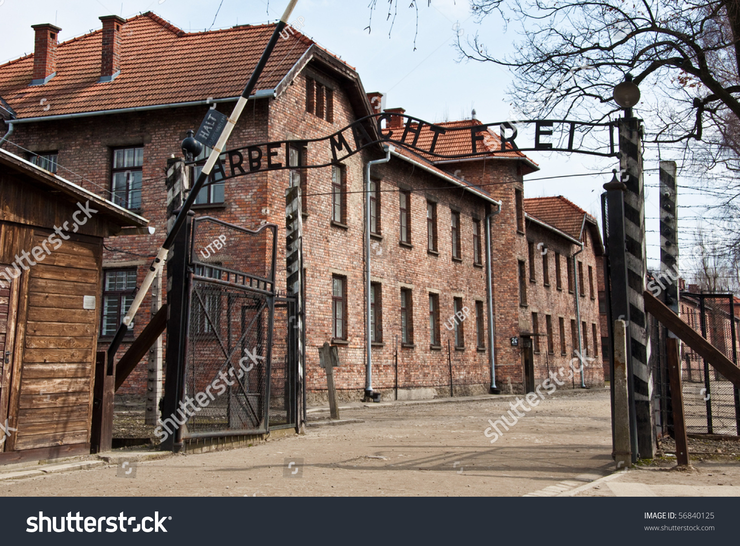 Photo Main Gate Entrace Into Death Stock Photo 56840125 | Shutterstock