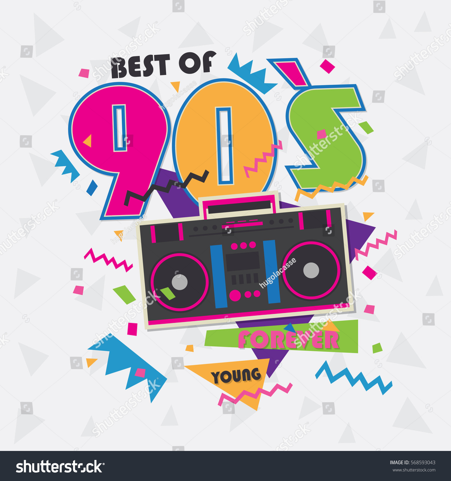 Best 90s Illistration Realistic Tape Recorder Stock Vector (Royalty ...