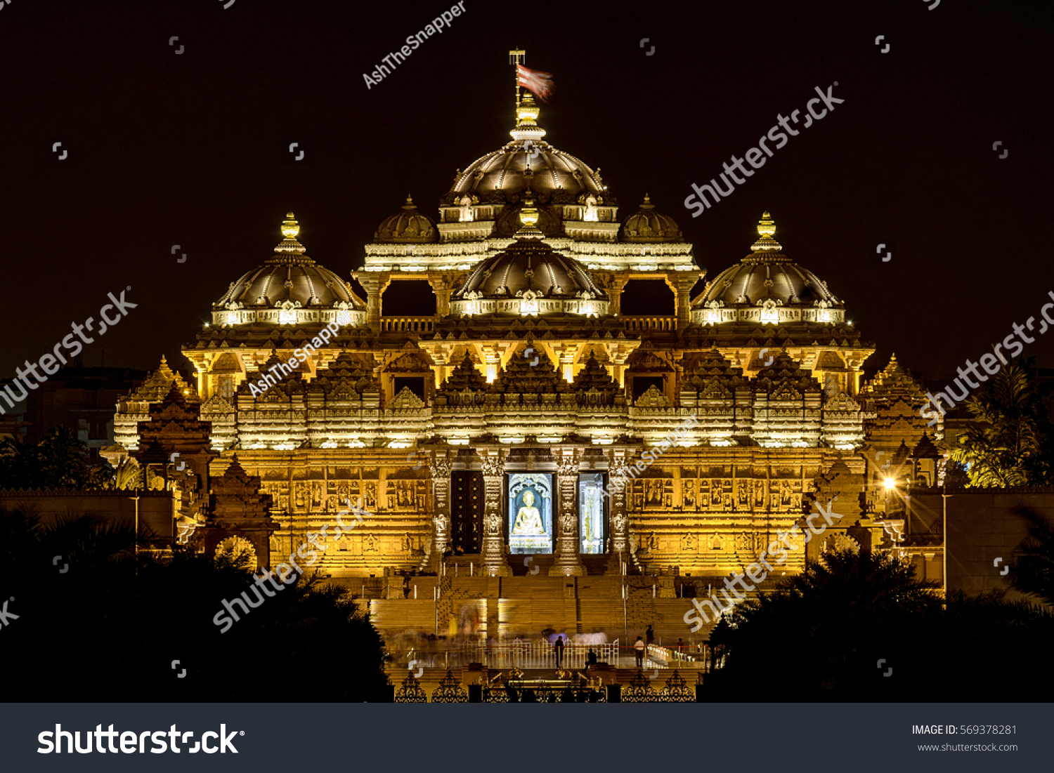 Akshardham Temple Stock Photo 569378281 | Shutterstock