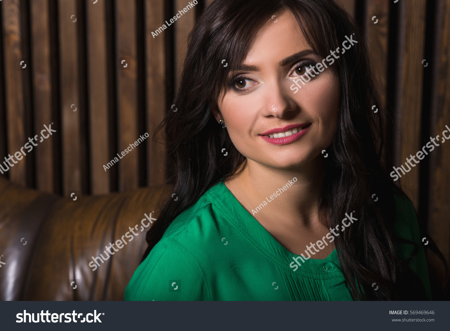 Beautiful Sexy Girl Sitting On Chair Shutterstock