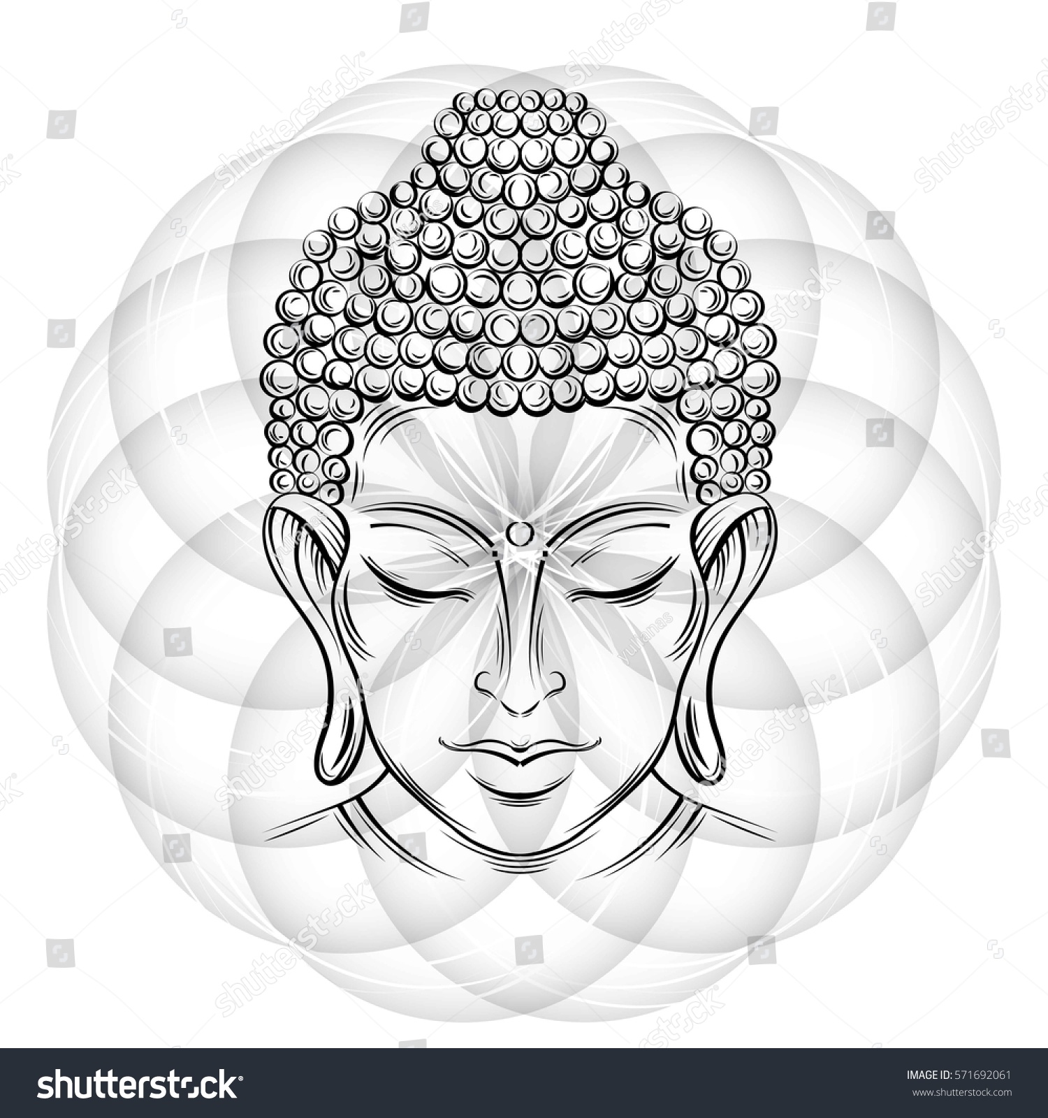Будда орнамент