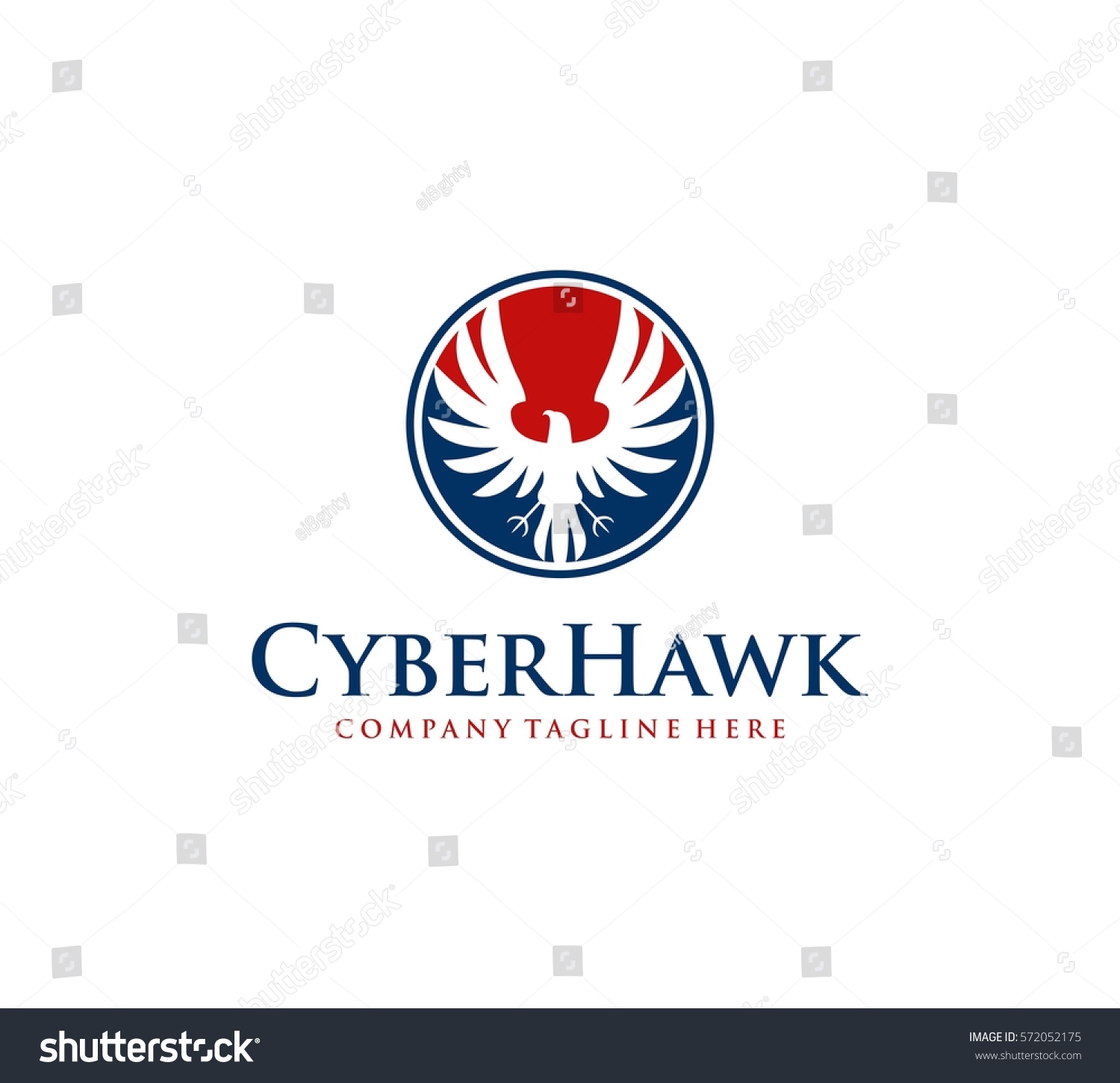 Hawk Logo Template Stock Vector (Royalty Free) 572052175 | Shutterstock