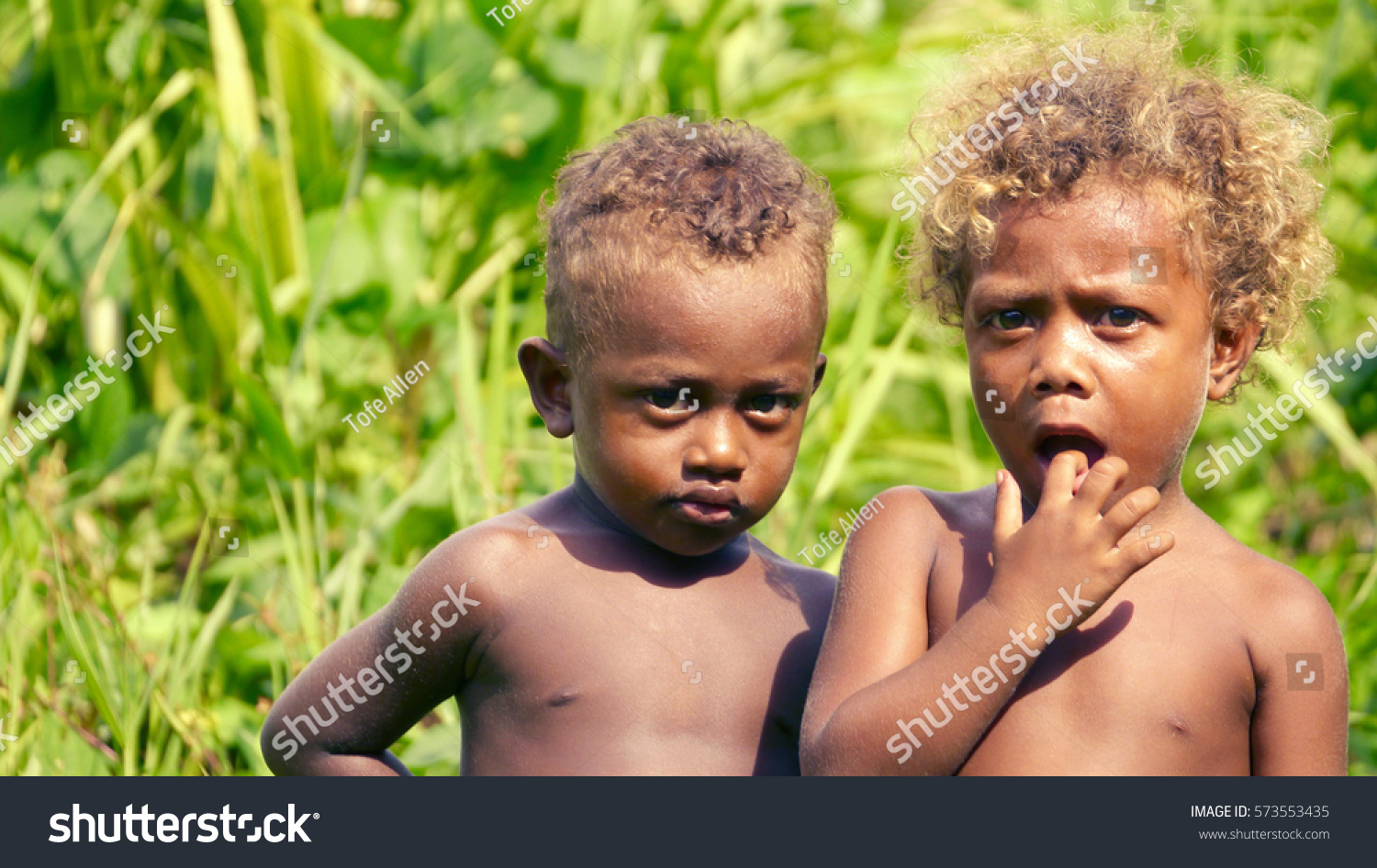 Kids Pacific Islands Stock Photo 573553435 | Shutterstock