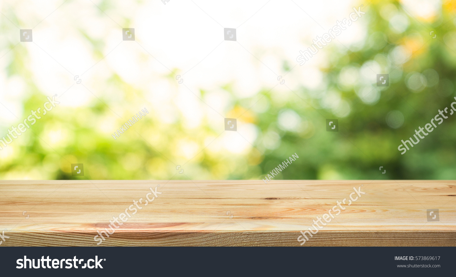 Wood Table Top On Blur Abstract Stock Photo 573869617 | Shutterstock