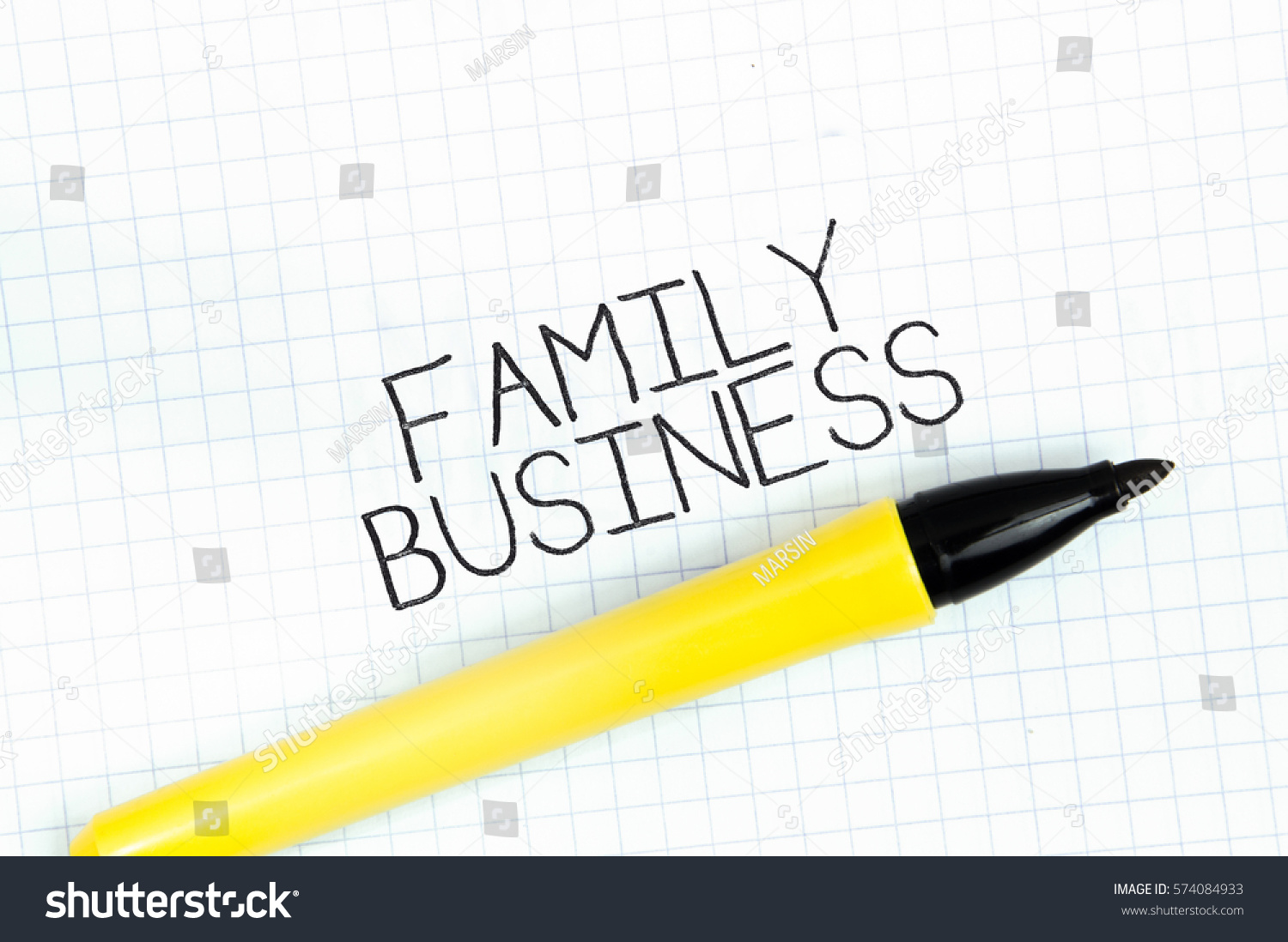 Family Business Concept Write Text On Stock Photo 574084933 | Shutterstock