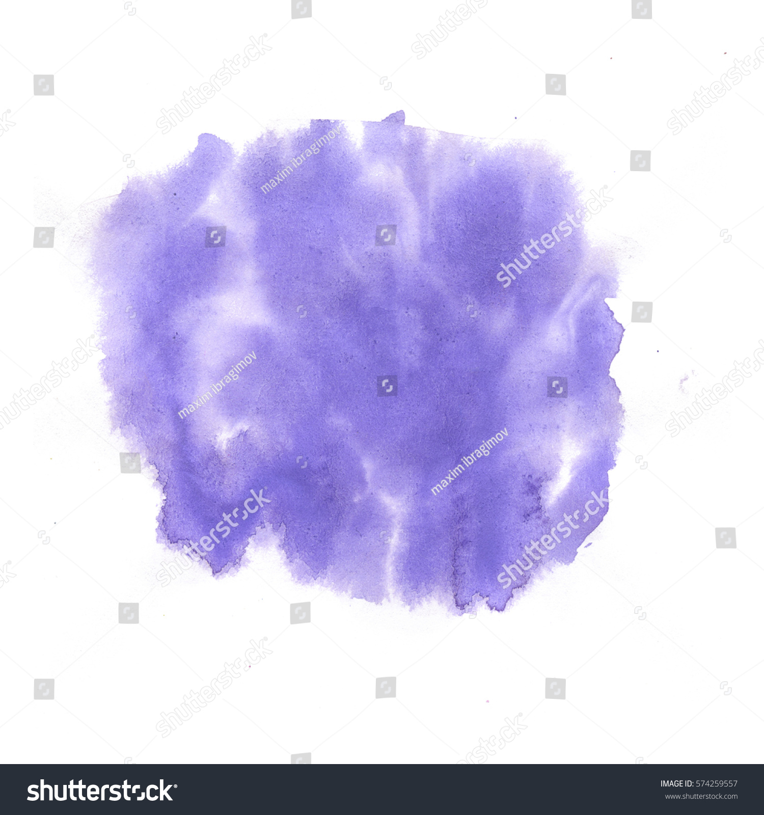 Watercolor Splash Color Purple Watercolor Background Stock Illustration ...