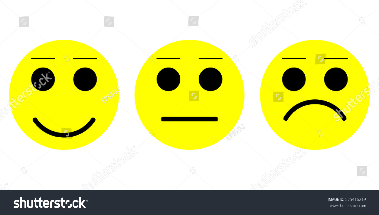 Smiley Icon Vector Smiley Emoticons Icon Stock Vector (Royalty Free ...