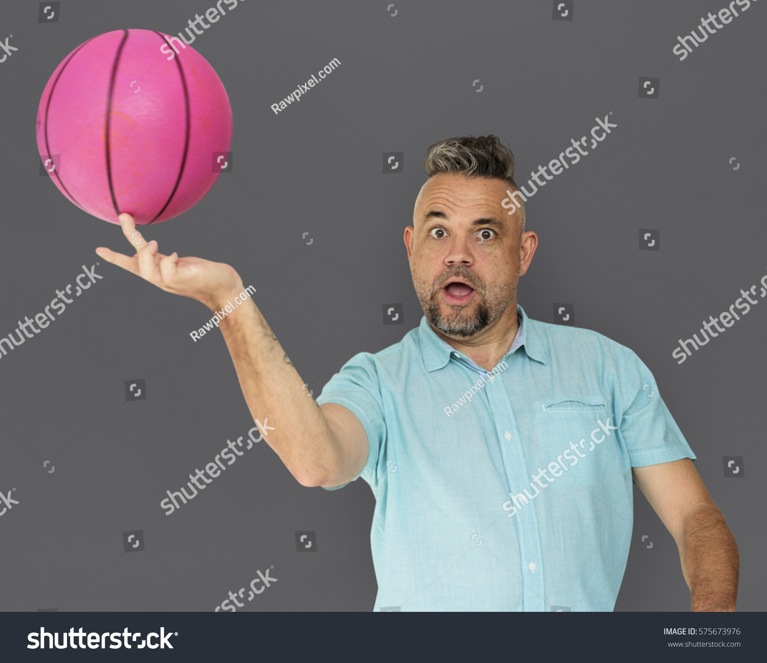 Old Man Playing Basketball Concept Stock Photo 575673976 | Shutterstock
