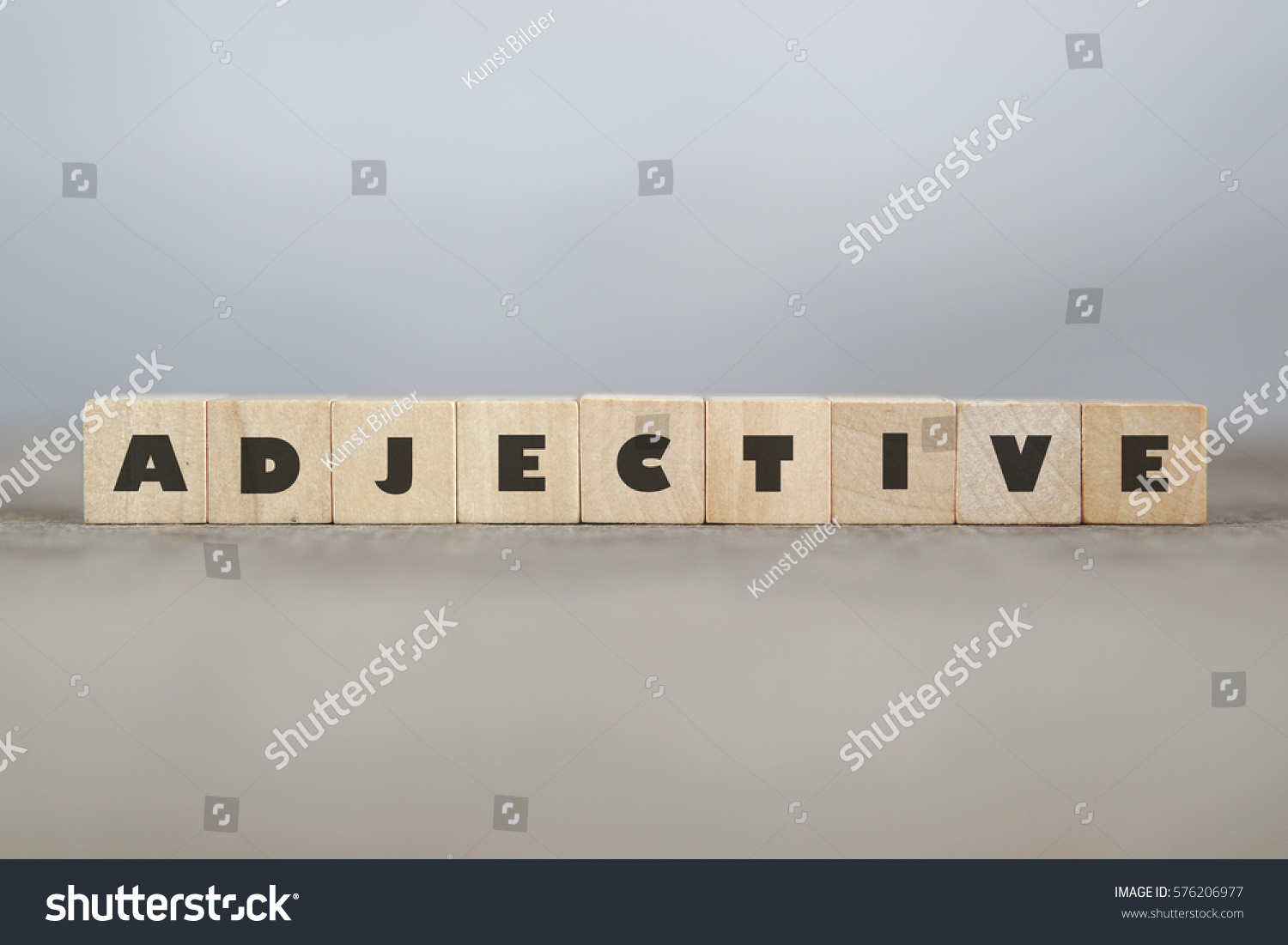 how to make a word in adjective form