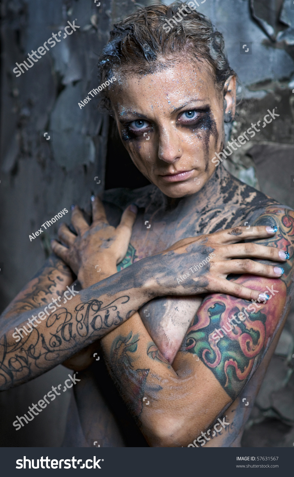 Tattooed Naked Women