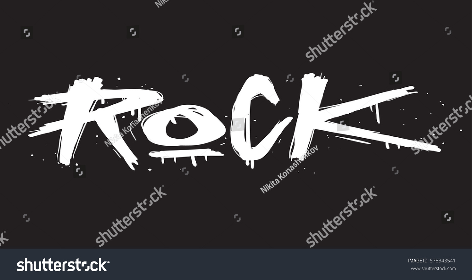 Hand Draw Sketch Rock Illustration Vector Stock Vector (Royalty Free ...