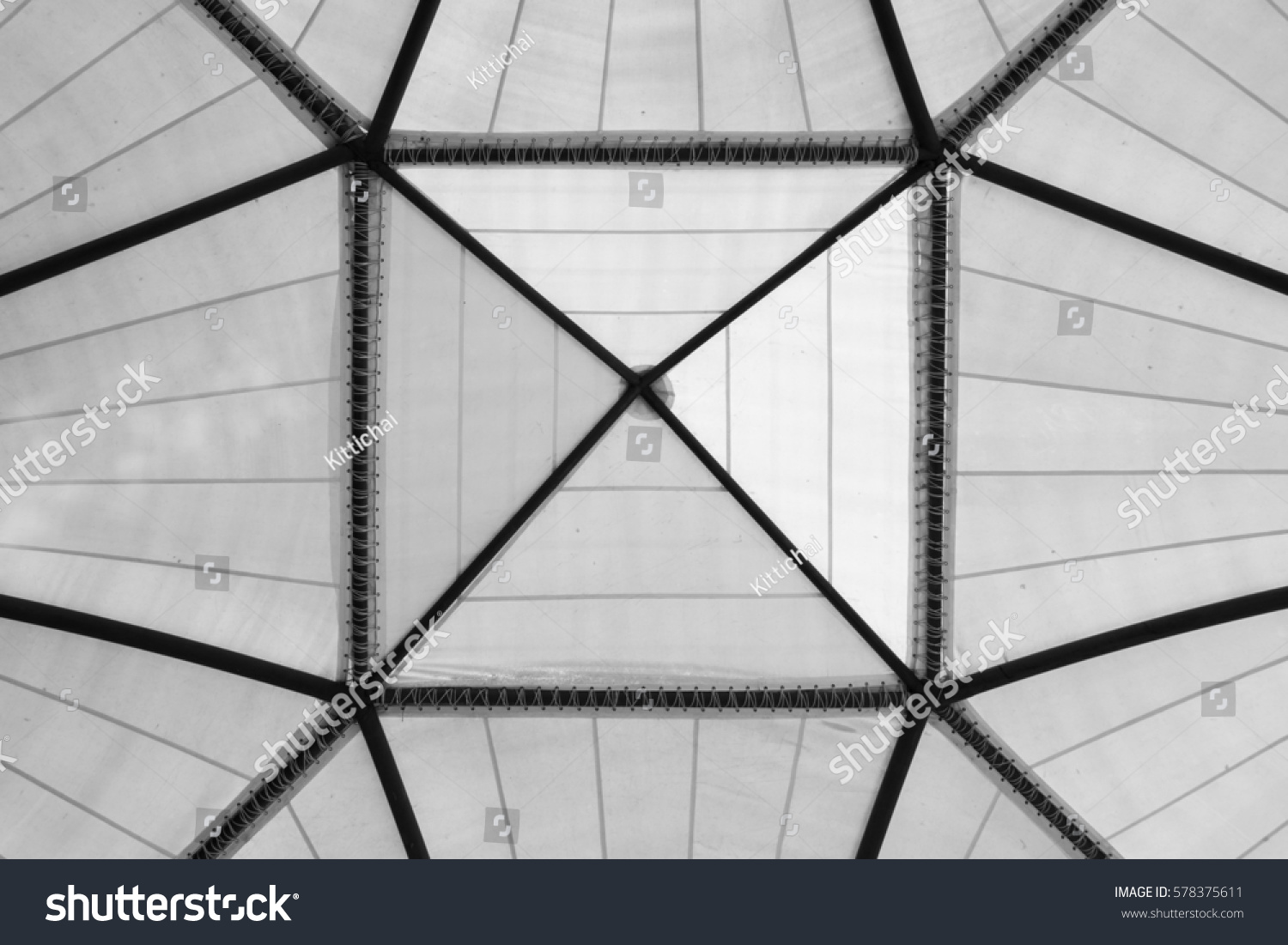 Fabric Tensile Roof Structure Stock Photo 578375611 | Shutterstock