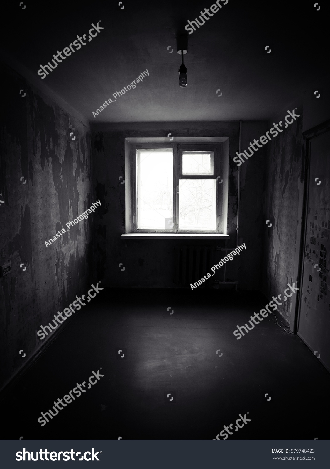 Empty Abandoned Room Haunted House Stock Photo 579748423 | Shutterstock