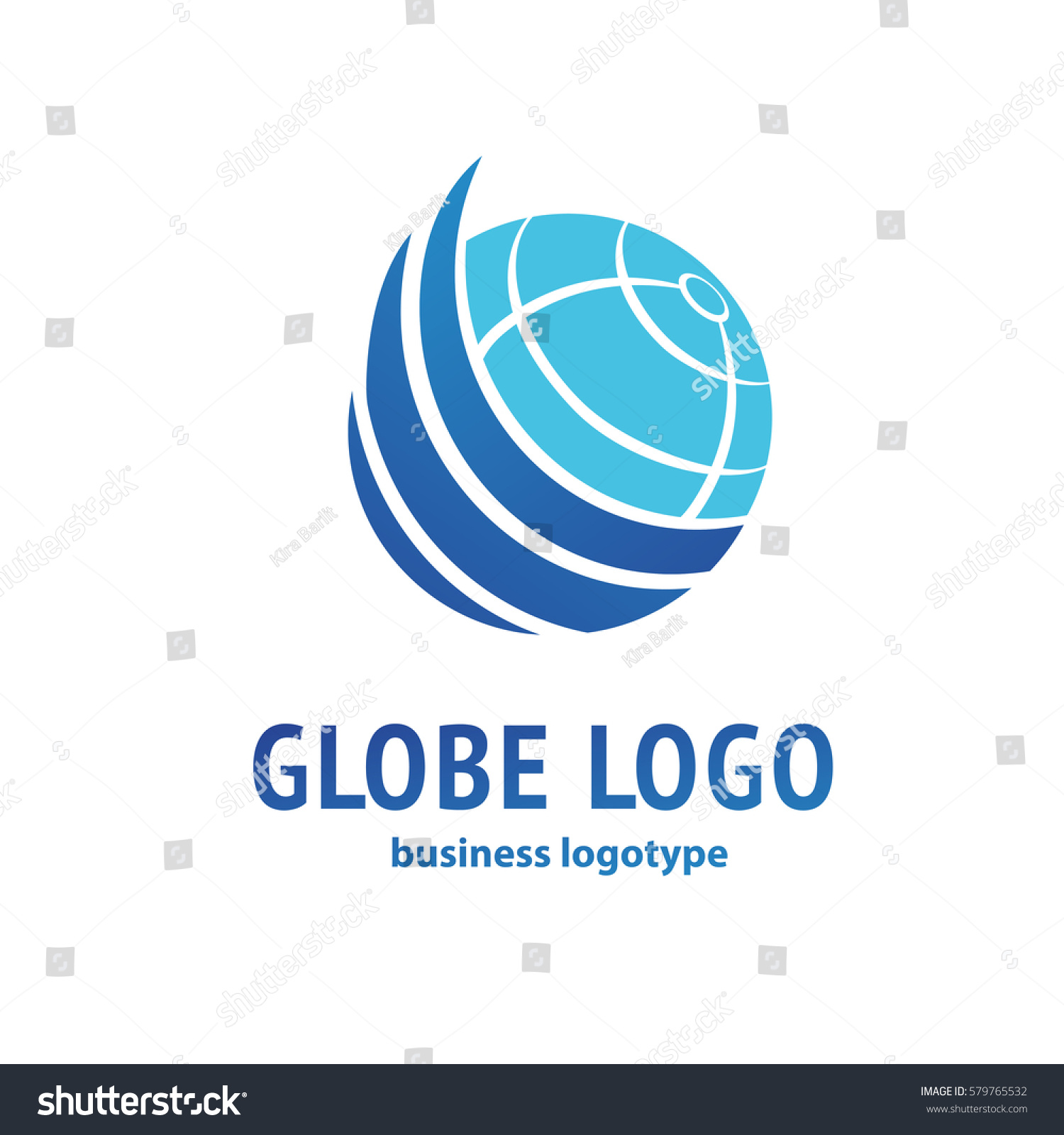 Logo Design Earth Vector Template Flat Stock Vector (Royalty Free ...